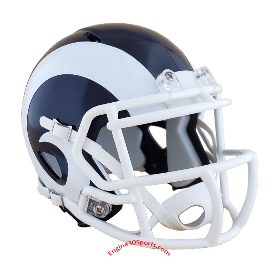 Los Angeles Rams 2017-2019 Riddell Speed Mini Helmet