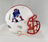 New England Patriots 1990-1992 Throwback Riddell Speed Mini Helmet