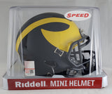 Michigan Wolverines Riddell Speed Mini Helmet