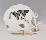 Virginia Tech Hokies Riddell Speed Mini Helmet - White Hokie Stone