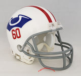 New England Patriots Throwback 1960 Riddell Z2B Mini Helmet