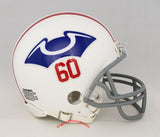 New England Patriots Throwback 1960 Riddell Z2B Mini Helmet