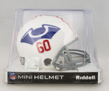 New England Patriots Throwback 1960 Riddell Z2B Mini Helmet