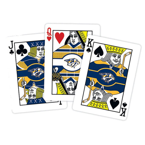 Nashville Predators Playing Cards