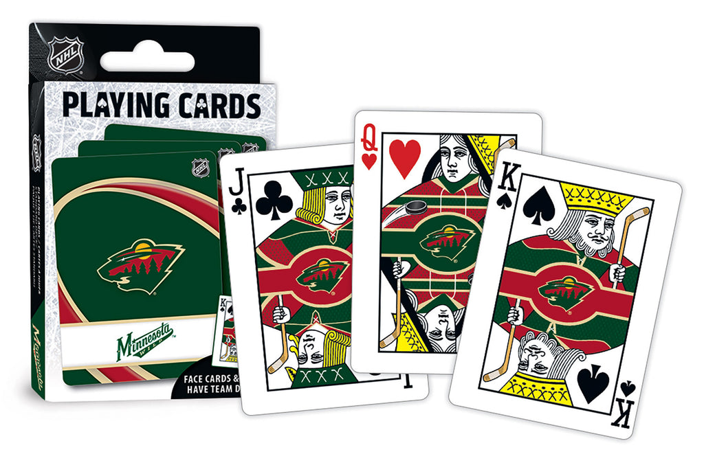 Minnesota Wild Playing Cards