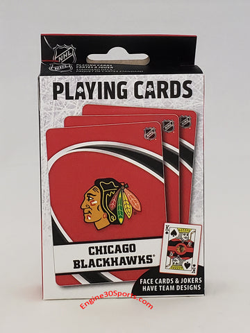 Chicago Blackhawks Playing Cards