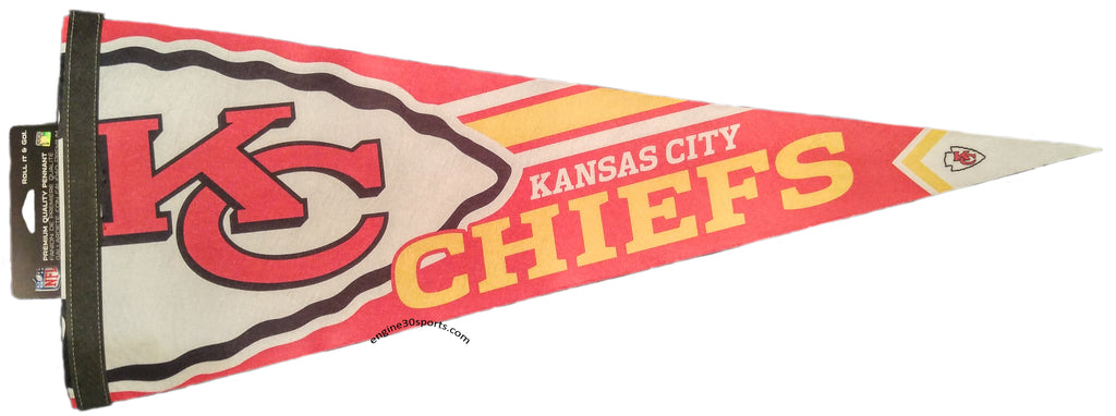 Kansas City Chiefs 12"x30" Premium Pennant