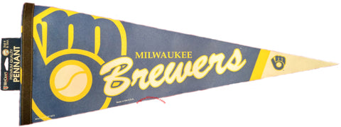 Milwaukee Brewers 12"x30" Premium Pennant