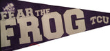 TCU Horned Frogs 12"x30" Premium Pennant 2