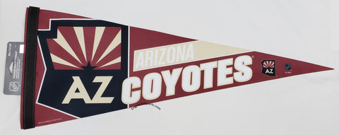 Arizona Coyotes 12"x30" Premium Pennant
