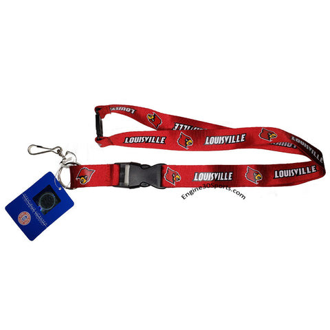 Louisville Cardinals Cardinal Red Lanyard