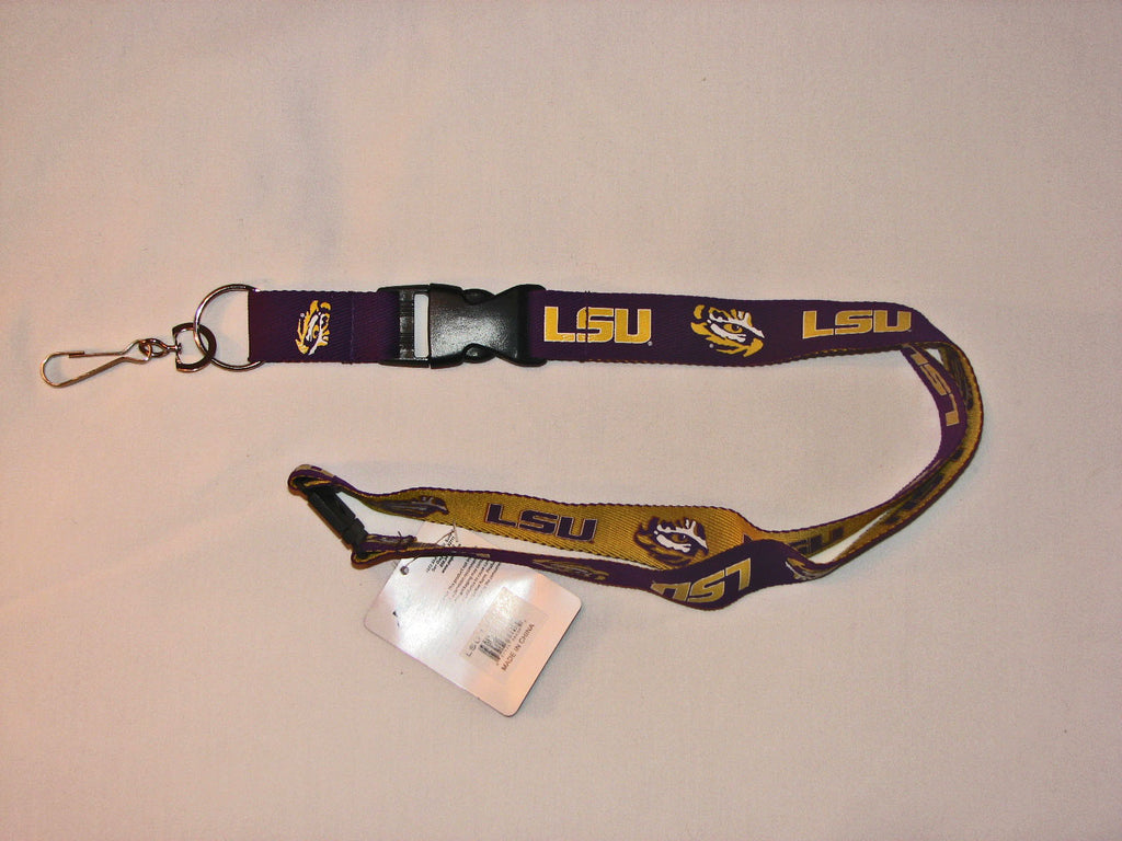 LSU Tigers 24" Two Tone Breakaway Lanyard