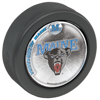 Maine Black Bears Domed Hockey Puck