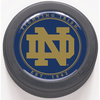 Notre Dame Fighting Irish Domed Hockey Puck