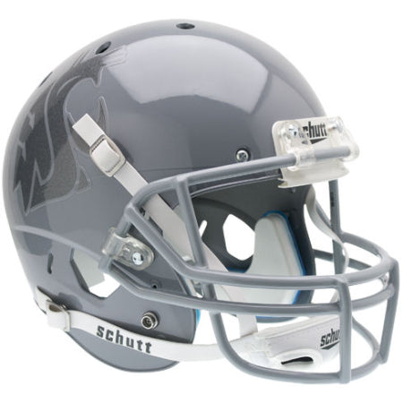 Washington State Cougars Grey Schutt XP Replica Helmet - Alternate 1