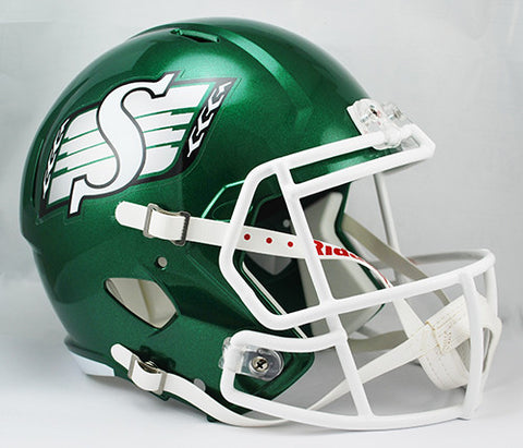 Saskatchewan Roughriders Riddell Deluxe Replica Speed Helmet