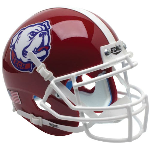 Louisiana Tech Bulldogs Bulldog Logo Schutt XP Mini Helmet - Alternate 2