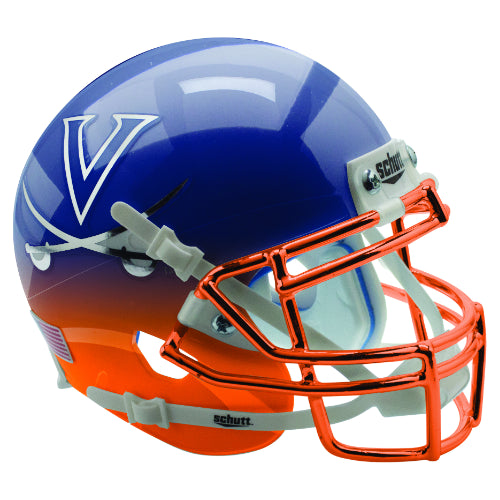 Virginia Cavaliers Schutt XP Mini Helmet - Alternate 4