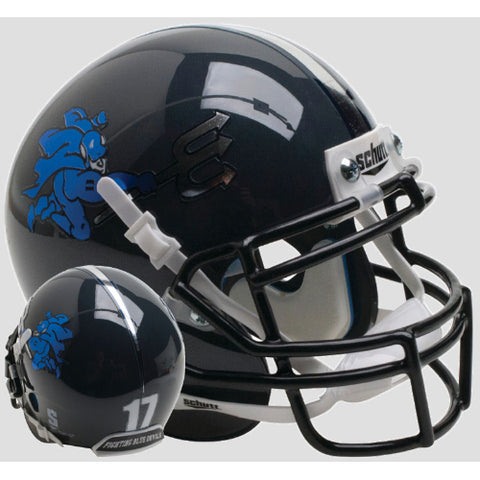 Duke Blue Devils Black Helmet XP Schutt Mini Helmet - Alternate 5