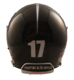 Duke Blue Devils Black Helmet XP Schutt Mini Helmet - Alternate 5 Back