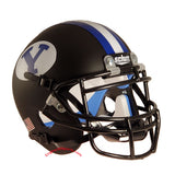 BYU Cougars Matte Black Schutt XP Mini Helmet - Alternate 1