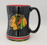 Chicago Blackhawks 14oz Sculpted Coffee Mug