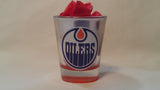 Edmonton Oilers 1.75oz. Mirrored Chrome Shot Glass