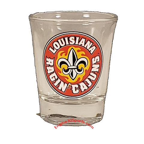 Louisiana Ragin' Cajuns  1 ¾ oz Shot Glass
