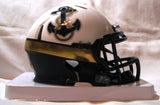 Navy Midshipmen Riddell Speed Mini Helmet - 2012 Alternate 2