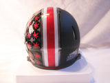 Ohio State Buckeyes Riddell Speed Mini Helmet - 2015 Black Alternate 5