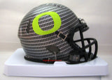 Oregon Ducks Riddell Speed Mini Helmet - Carbon Fiber Alternate 2