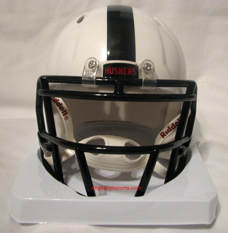 cornhusker motorcycle helmet Nebraska Cornhuskers Riddell Speed Mini Helmet