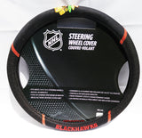 Chicago Blackhawks Stitched Steering Wheel Cover