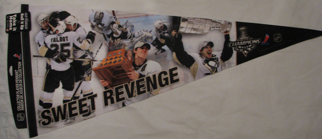 Pittsburgh Penguins Stanley Cup Champions 17"x40" Premium Pennant - Sweet Revenge