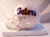 Florida Gators Riddell Speed Mini Helmet - 2015 White Alternate 3