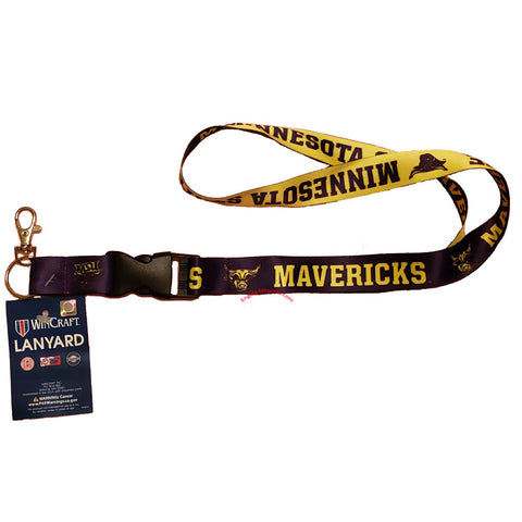 Minnesota State Mankato Mavericks 22" Lanyard with Detachable Buckle