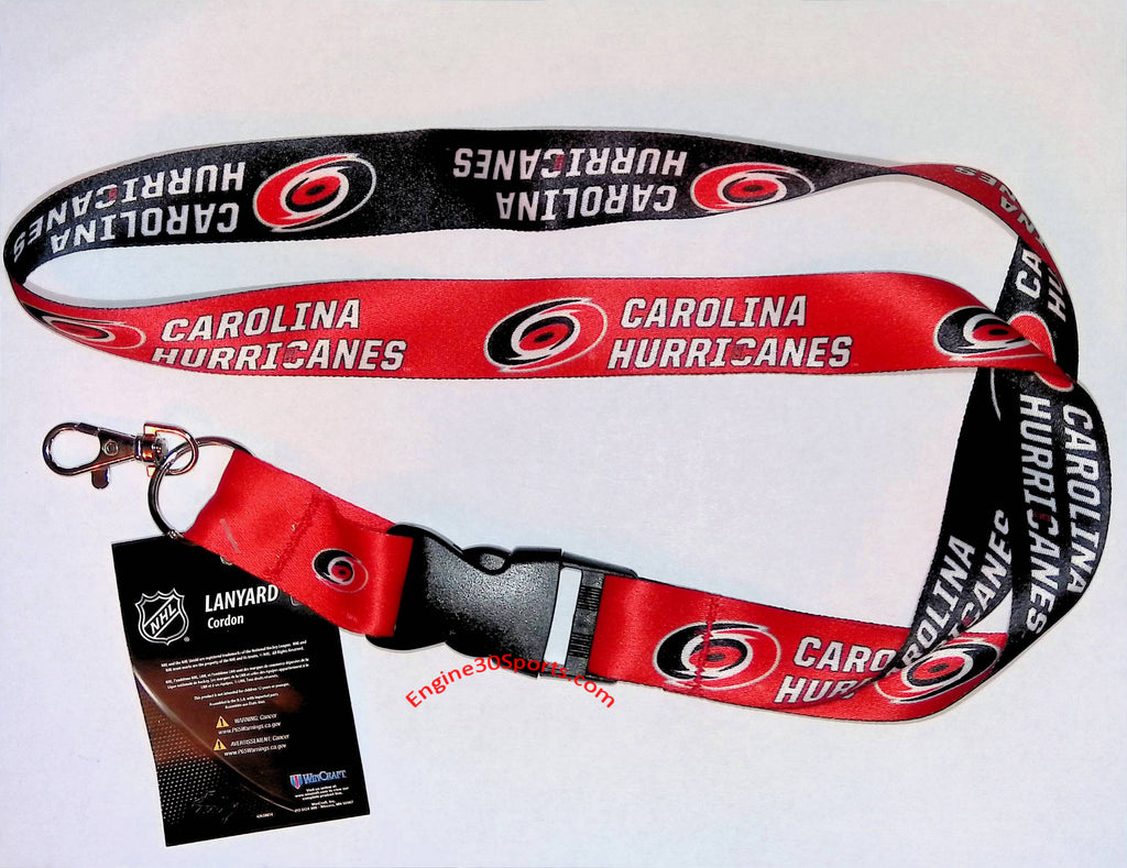 Carolina Hurricanes 22" Lanyard with Detachable Buckle