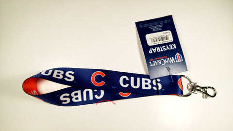 Chicago Cubs Wristlet Lanyard Key Strap